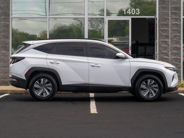 2022 hyundai tucson hybrid blue