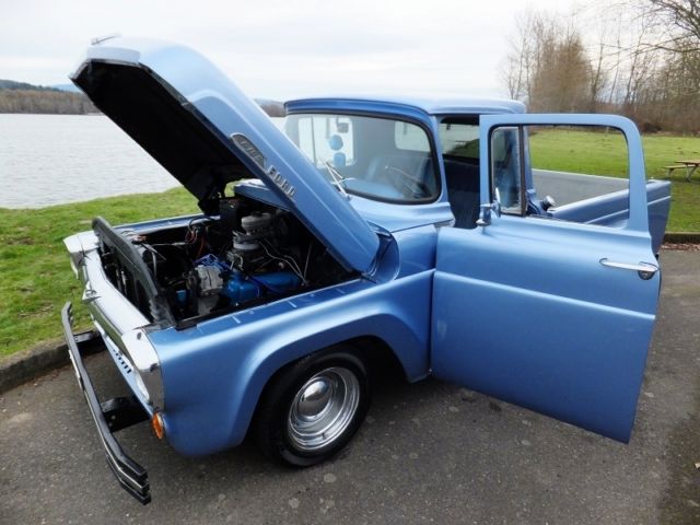57 custom short bed pick up no reserve and no shipping