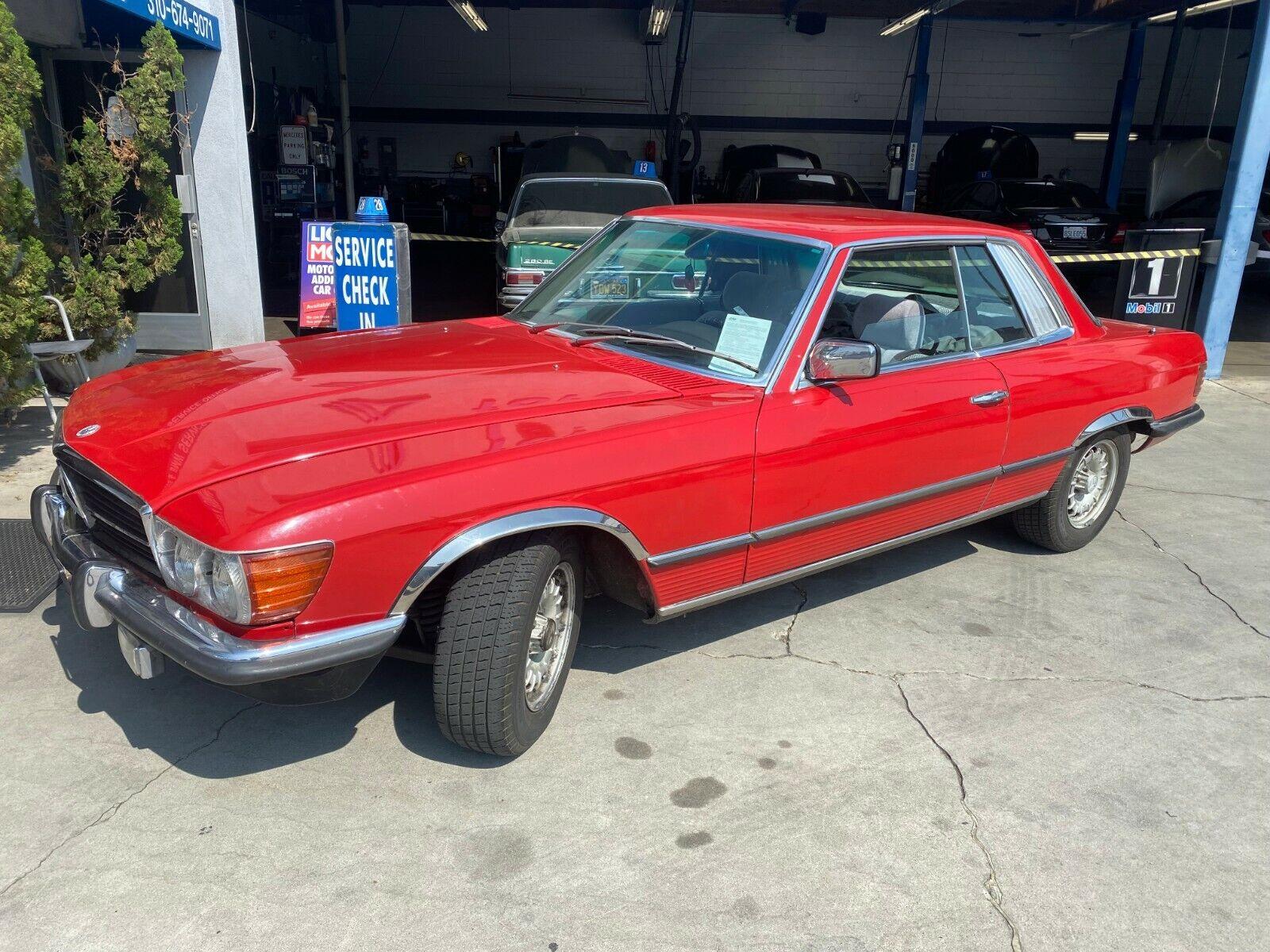 1980 mercedes-benz 500-series 450 slc 5.0 ltr