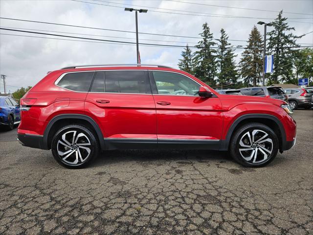 2021 volkswagen atlas 3.6l sel premium