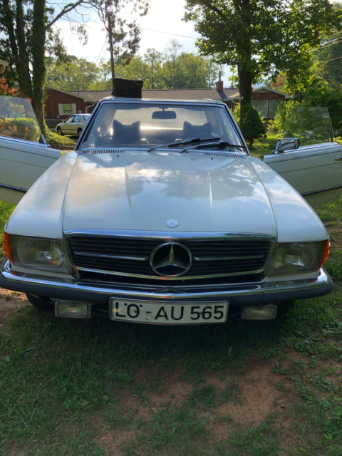 1975 mercedes benz 280sl coupe convertible