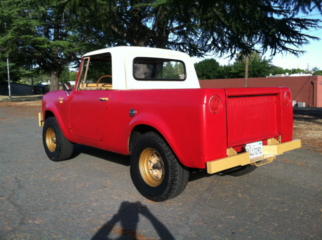 1966 international scout 800. very nice scout! frame off restoration. no rust