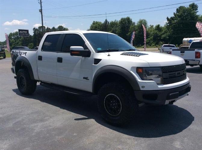 used 2013 ford f150 4x4 crew cab svt raptor prattville, al 36066 for sale in prattville, alabama