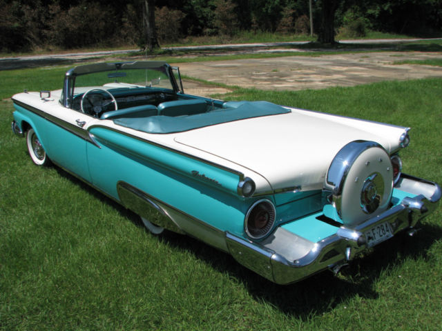 1959 ford galaxie sunliner convertible pro touring hot street rat rod custom
