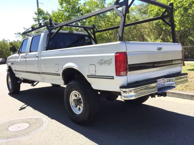 1993 ford f-350 crew cab 4x4 xlt, low miles, super clean!