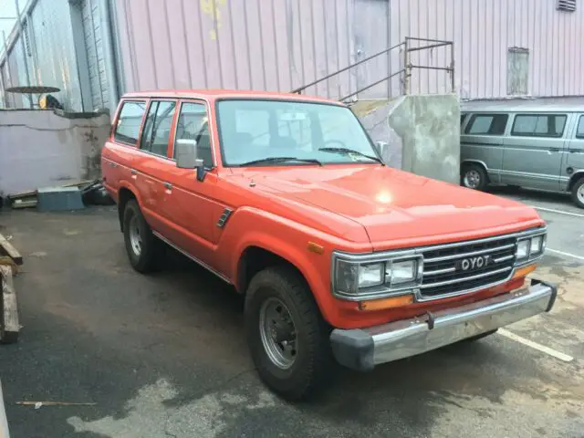 solid land cruiser ready to go!