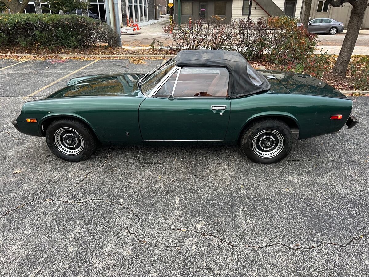 1974 jensen healey convertible green rwd manual twin cam