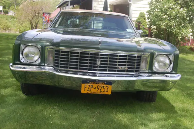 1972 chevrolet monte carlo rare w code 454 big block