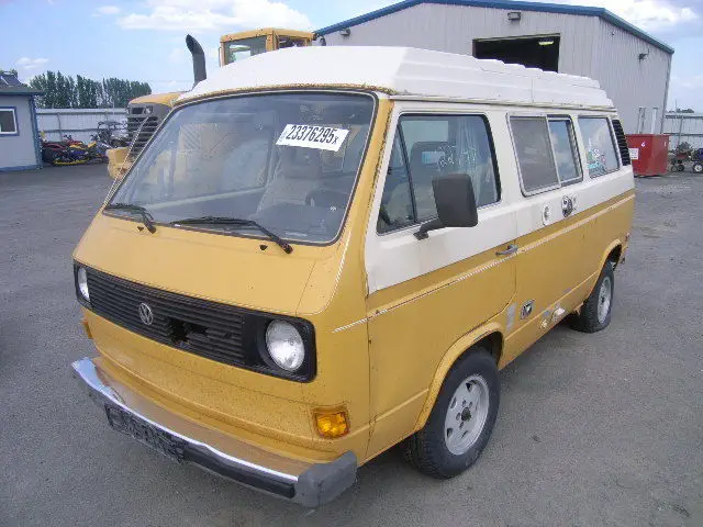 1981 volkswagen westfalia riviera vanagon camper