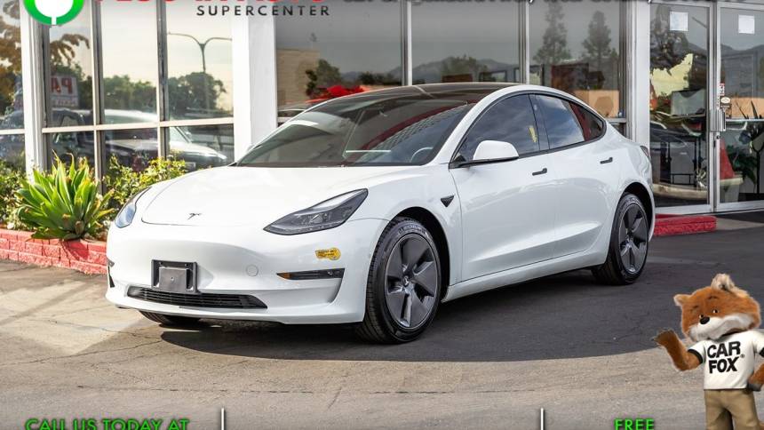 2022 tesla model 3 standard range plus