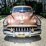 1951 desoto custom station wagon, woody wagon, tin woody