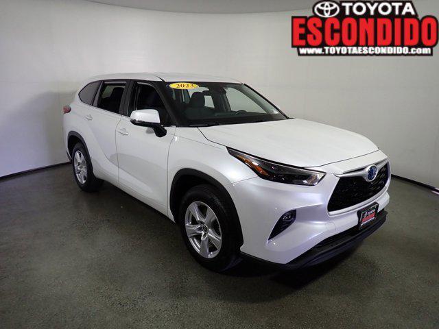 2023 toyota highlander hybrid le