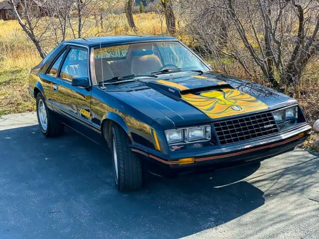 first year fox body cobra mustang-3 door fastback - original survivor-2.3l turbo