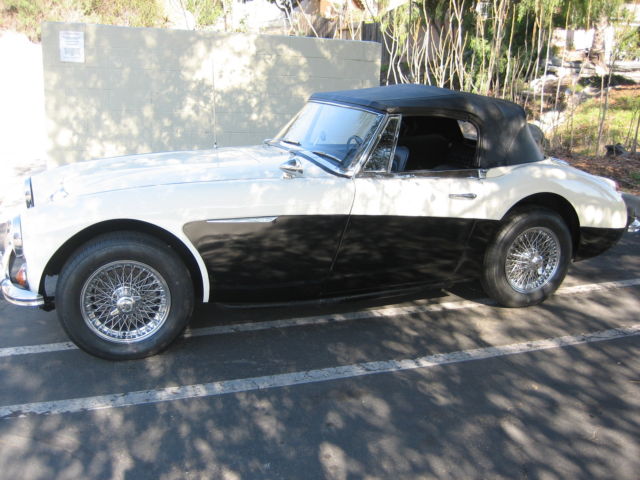 1967 austin healy 3000 bj8 mkiii phase two convertible