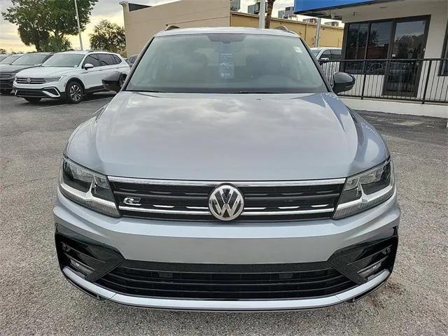 2021 volkswagen tiguan 2.0t se r-line black