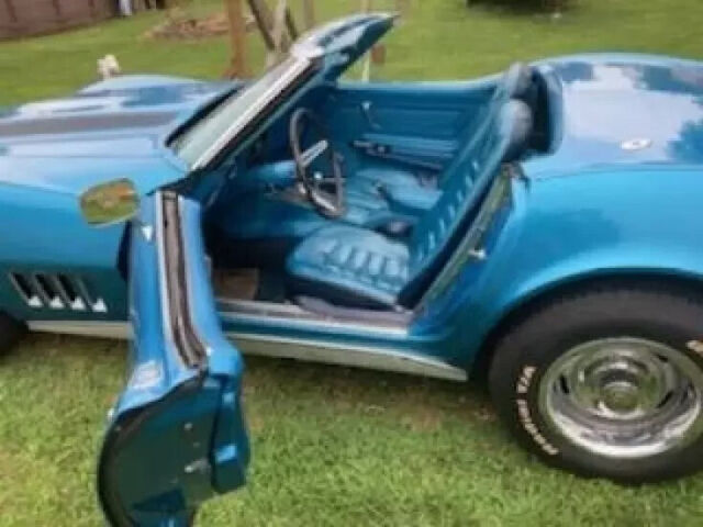 1968 chevrolet corvette 4 speed manual 300hp leather interior 327 new rubber