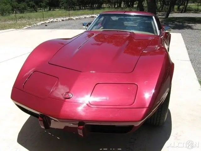 1975 chevrolet corvette manual rwd coupe 350ci v8, a/c, power locks, t-tops