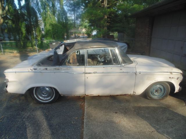 1961 studebaker lark v8 convertible ( for parts or restore ) pickup only