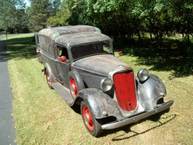 1934 dodge humpback panel delivery truck resto-rod