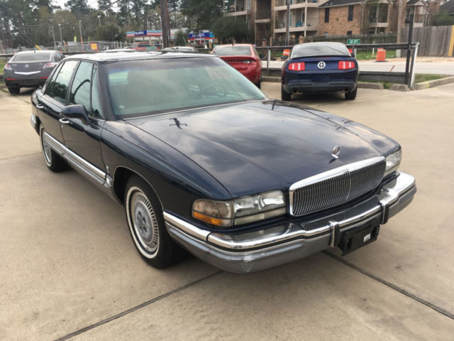 1992 buick park avenue 4dr sedan ultra 27859 miles blue sedan 3.8l v6 cylinder a