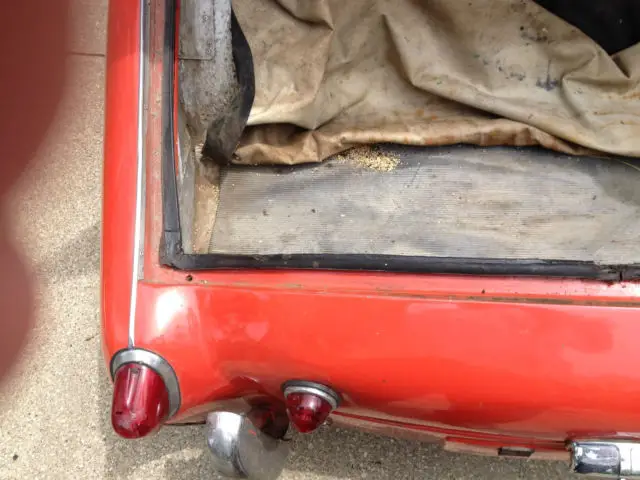 1956 triumph tr3 sports 20 small mouth with overdrive