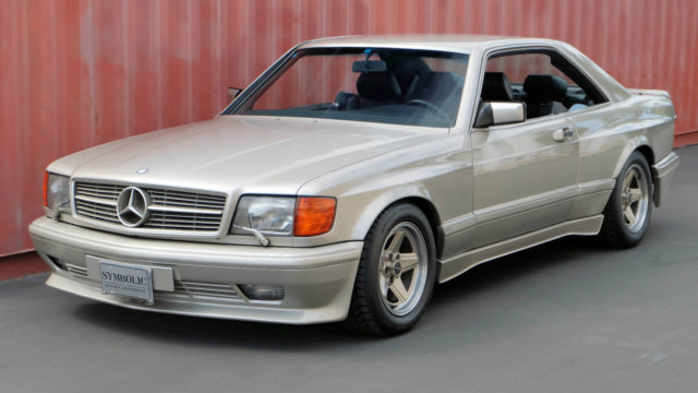 1989 mercedes-benz 560sec amg 6.0-4v
