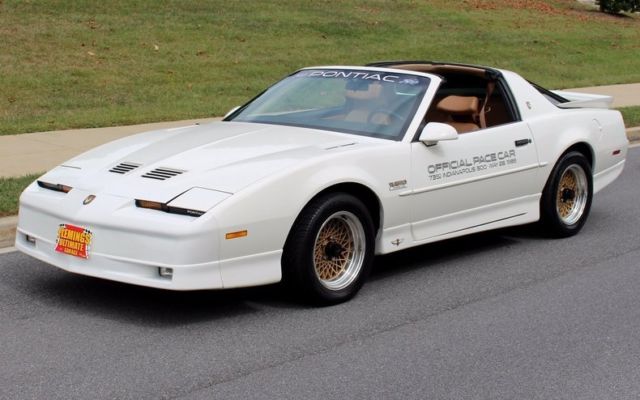 1989 pontiac trans am turbo pace car flemings ultimate garage