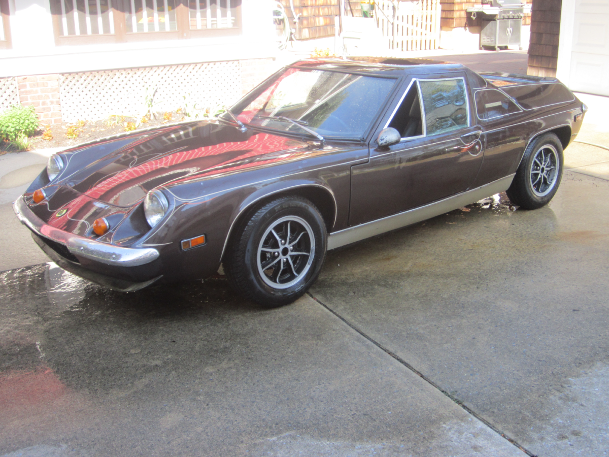 1973 lotus europa special big valve twin cam 4-speed project - runs
