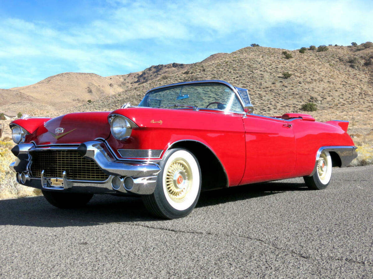 red cadillac eldorado with 2,135 miles available now!