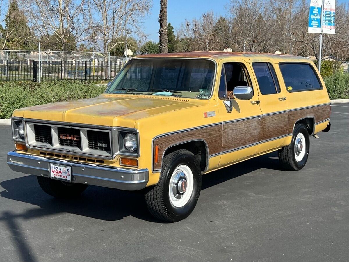 1973 chevrolet suburban suv brown rwd automatic super custom