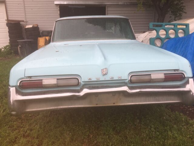 1962 buick le sabre 6.6 sedan blue rwd automatic