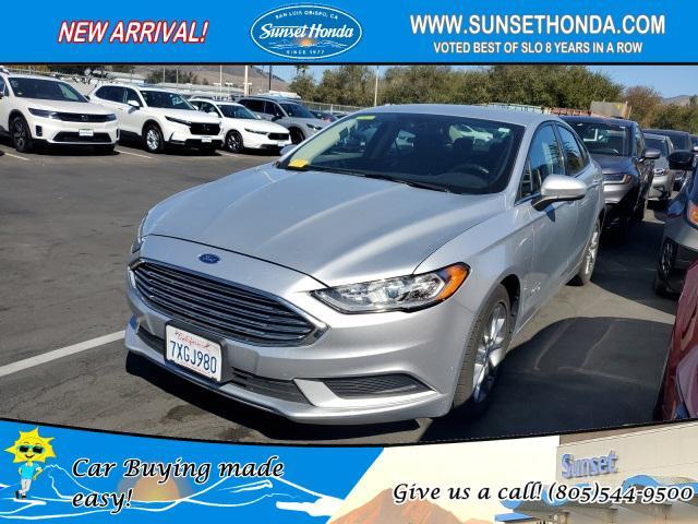 2017 ford fusion hybrid se
