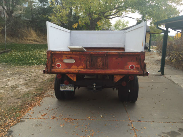 1962 studebaker 1 ton dump truck