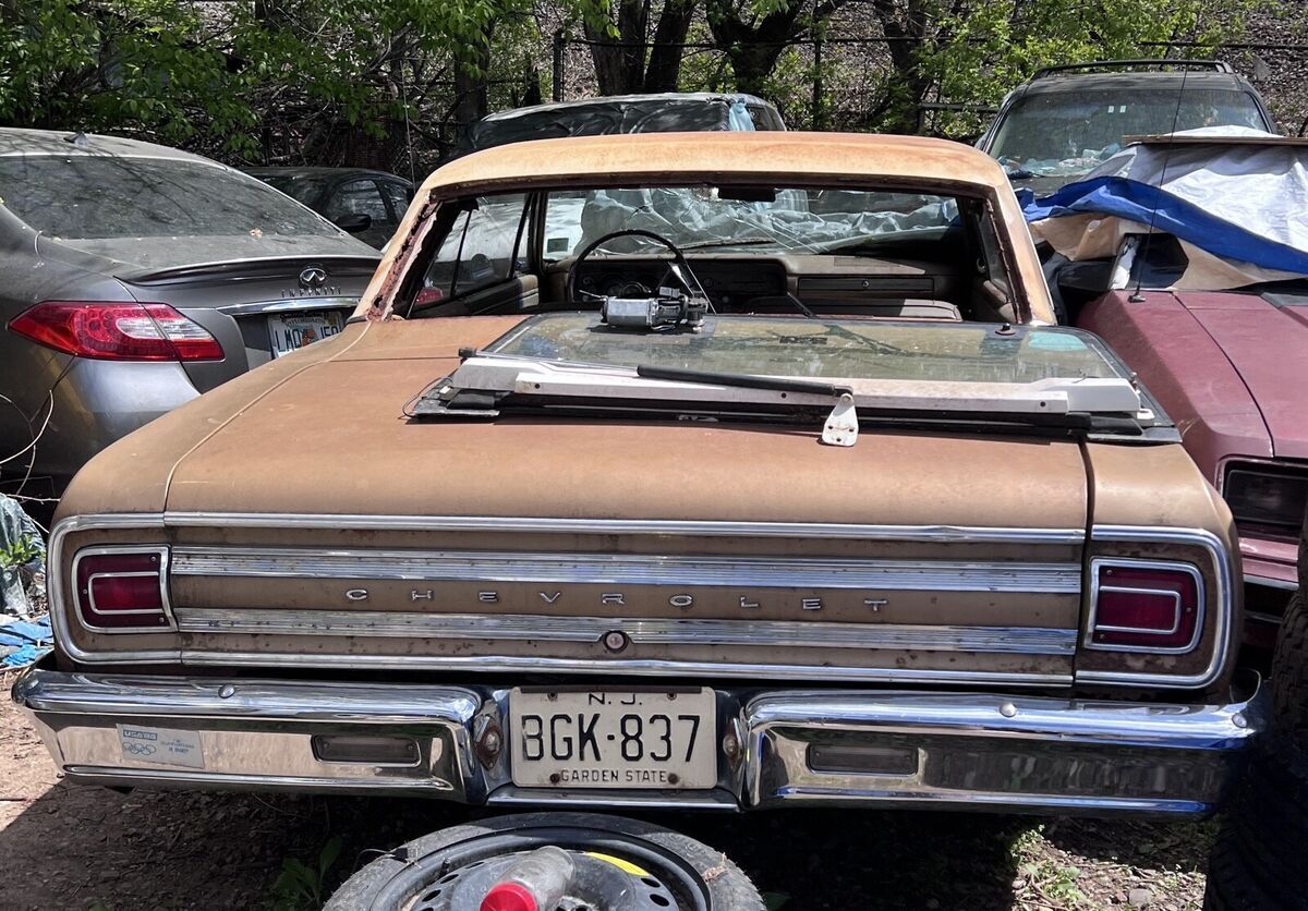 1965 chevrolet chevelle brown