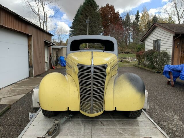 1938 chevrolet master coupe grey rwd automatic