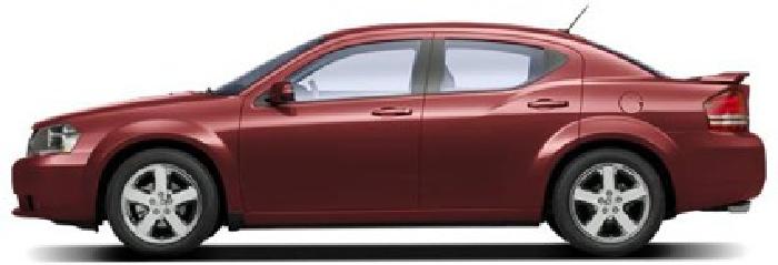 used 2010 dodge avenger r/t sedan, 37,498 miles in saint james, ny