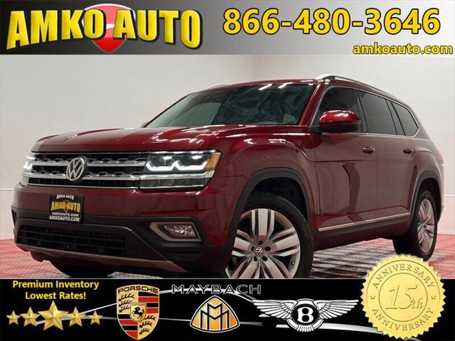 2018 volkswagen atlas 3.6l sel premium