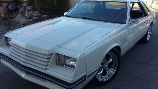 1983 dodge mirada 2-door coupe