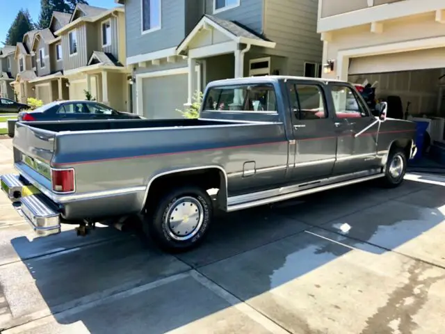 chevrolet silverado 3+3 crew cab (74k original miles)