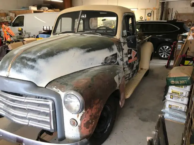 1952 gmc 5 window pickup truck