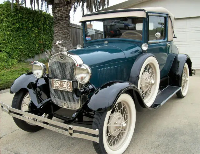 1928 ar model a ford sport coupe high quality restoration over 68g in receicpts!