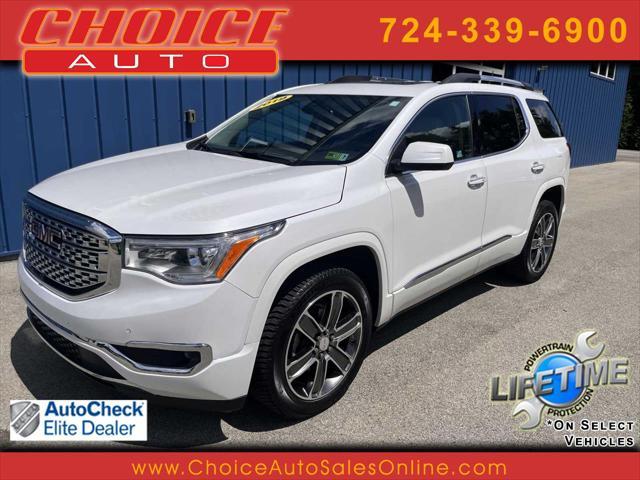 2019 gmc acadia denali