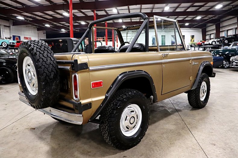 1974 ford bronco 34706 miles gold suv 302ci v8 4-speed manual