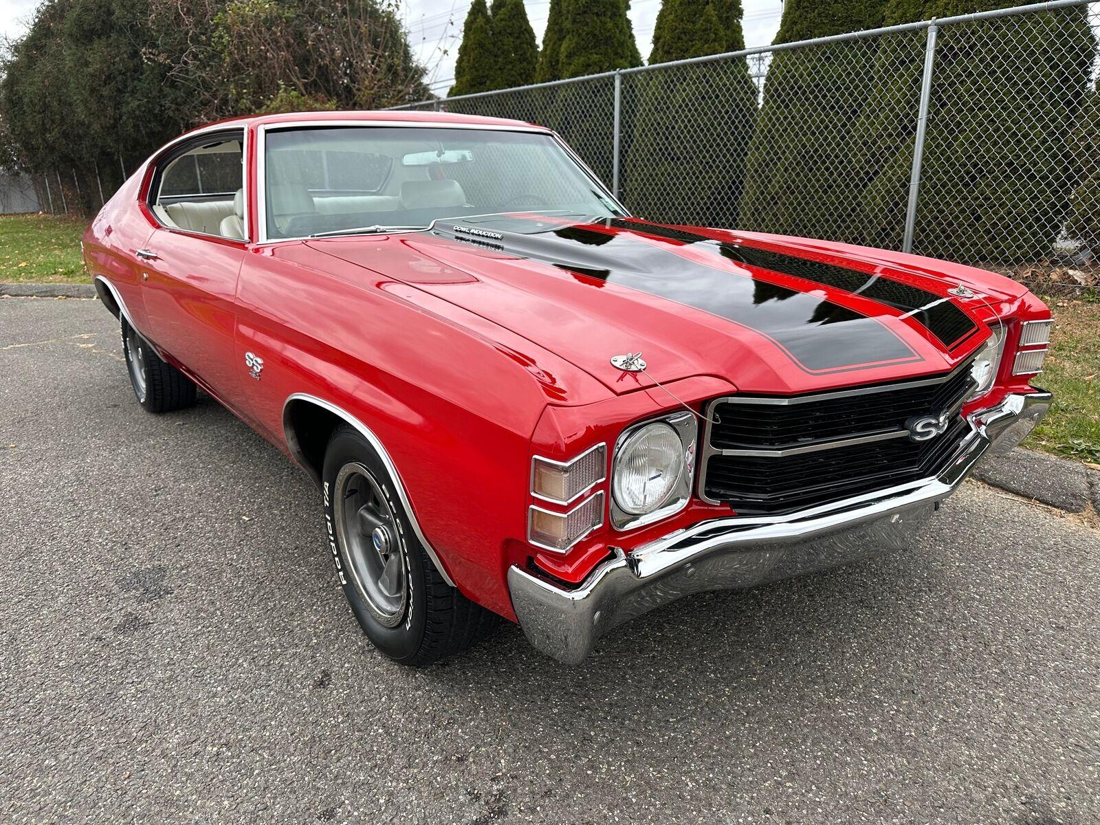 1971 chevrolet chevelle ss 454 engine 454 v8 4 speed buckets