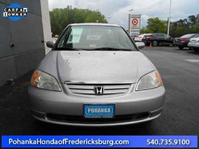 2003 honda civic ex in fredericksburg, va