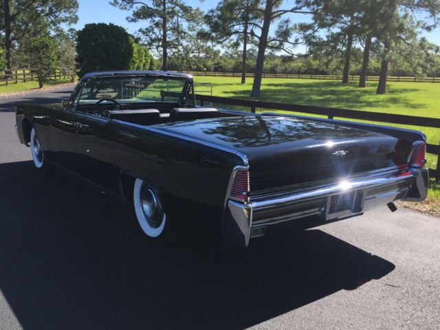 1965 lincoln continental convertible restored