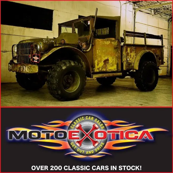 1953 dodge m37 pickup natural patina 230ci 6 cylinder 3-speed original