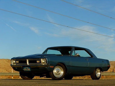 unreserved 1971 dodge dart swinger california blue plates mopar muscle custom