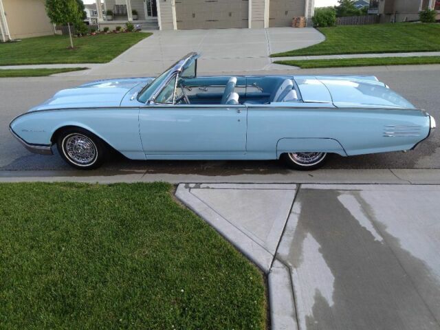 1961 ford thunderbird convertible 390 v8 sharp