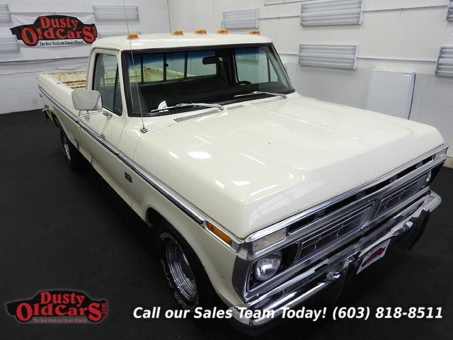 1976 white runs drives body inter vgood 460v8 3 spd auto!
